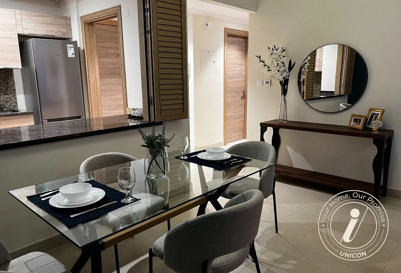 Luxury Furnished 1BR + Home Office | w/ Pool & Gym