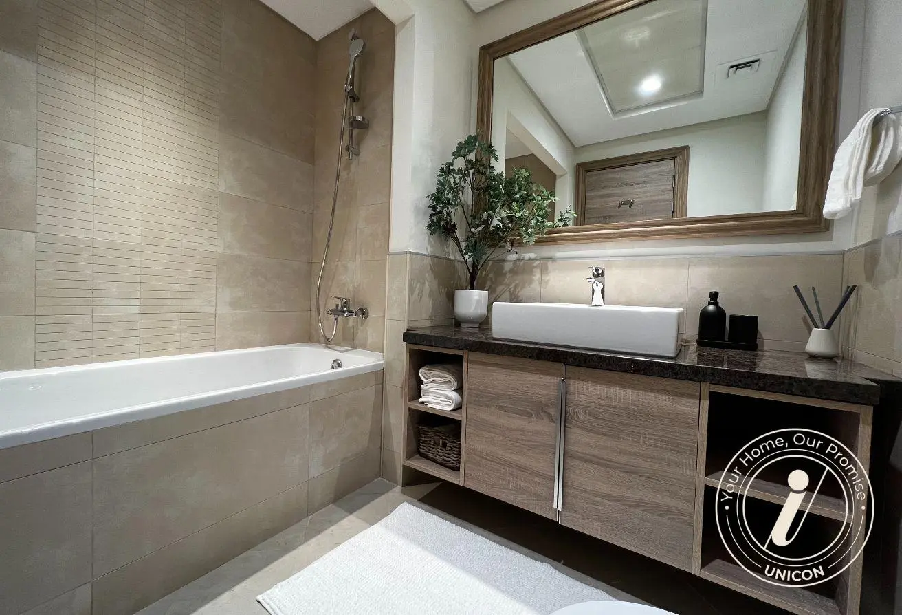 Luxury Furnished 1BR + Home Office | w/ Pool & Gym
