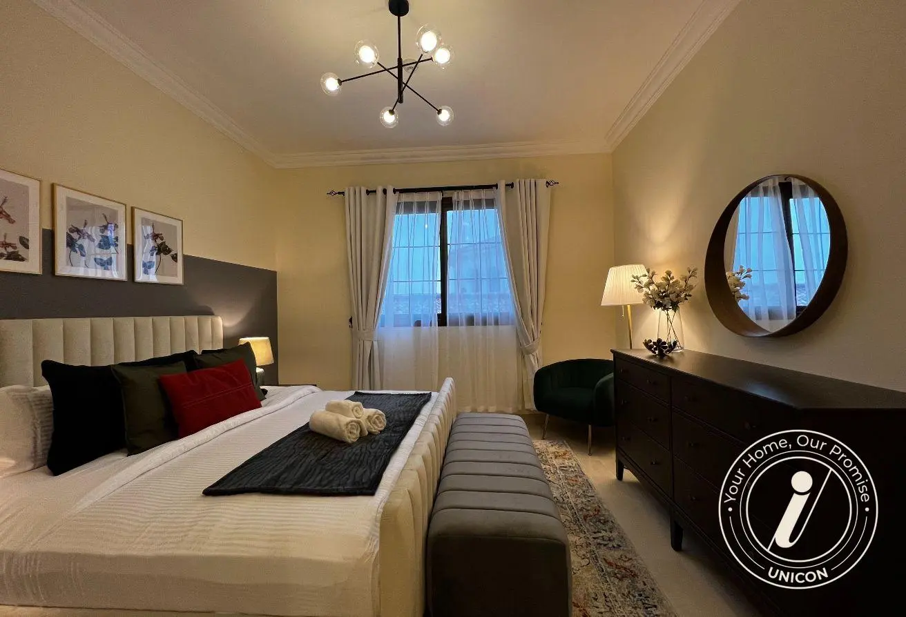 Luxury Furnished 1BR + Home Office | w/ Pool & Gym