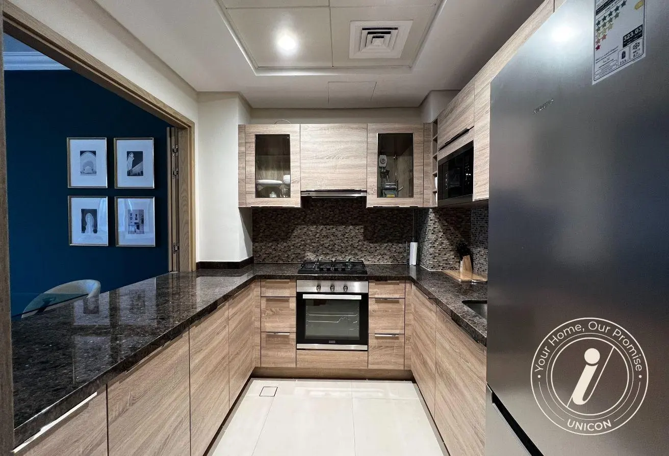 Luxury Furnished 1BR + Home Office | w/ Pool & Gym