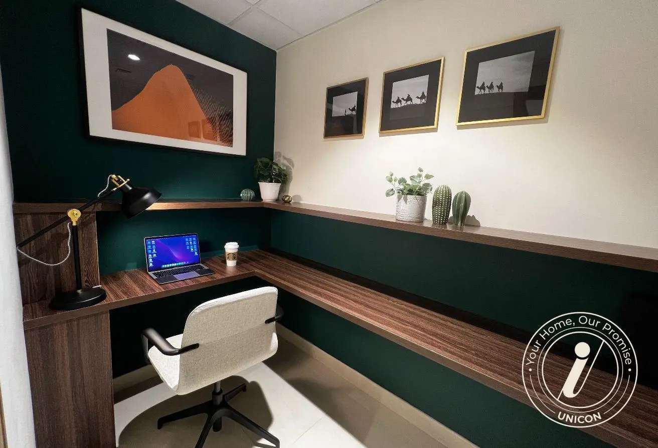 Luxury Furnished 1BR + Home Office | w/ Pool & Gym